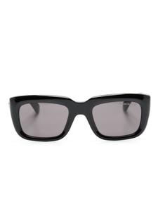 Солнцезащитные очки Floating Skull в квадратной оправе Alexander McQueen Eyewear, черный