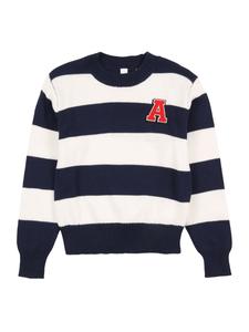 ABOUT YOU Свитер 'Robin' в цвете Navy, Natural White