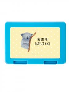 Mr. & Mrs. Panda Коробка для хранения с изображением коалы и надписью пастельно-желтого цвета