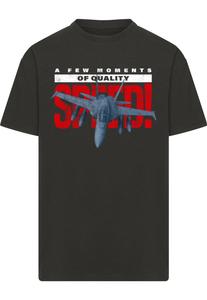 MT Upscale Футболка 'Speed Jet' в черном цвете