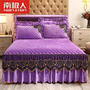 Antarctic Комплект постельного белья из фланели, наволочки стеганые 48х74 см, цвет Mysterious Purple