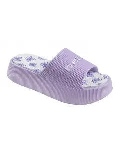 Модные и удобные летние платформенные шлепанцы для девочек Little and Big Girls Bebe, розовый