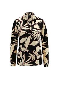 Блузка из нежной вискозы с цветочным принтом. Madeleine, мультиколор