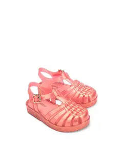 Блестящие сандалии для девочек - для малышек. Mini Melissa, розовый