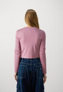 Рубашка с длинным рукавом Vmpanda Crop Vero Moda, розовый
