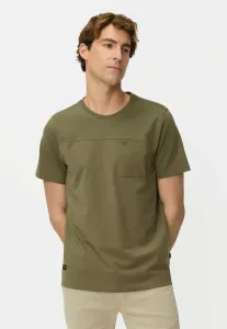 Mit brusttasche basic tshirt Camel Active, Deep Olive