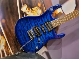Электрогитара Ibanez GRX70QA-TBB GIO 6 струн - Прозрачный синий градиент