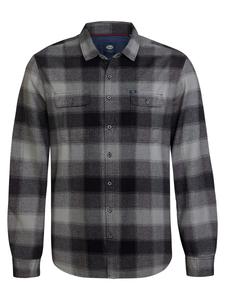 Рубашка на пуговицах классического кроя Petrol Industries, Black