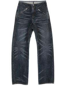 Джинсы со стразами Alexander Wang, синий