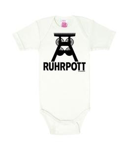Комбинезон LOGOSHIRT Ruhrpott-Print, белый