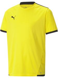 Спортивная футболка TeamLIGA Jersey Jr желтого цвета Puma