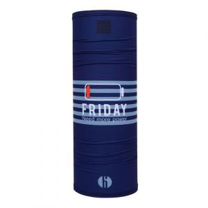 Шарф Monton Skull Monton Unisex Multifunctional, синий