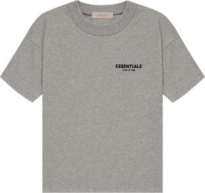 Футболка Fear of God Essentials Tee 'Dark Oatmeal', серый