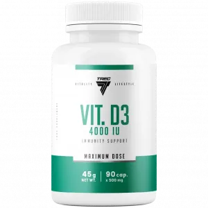 Trec Vitality Vitaminum D3 биологически активная добавка, 90 капсул/1 упаковка