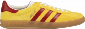 Кроссовки Adidas Adidas x Gucci Gazelle 'Yellow Velvet', желтый