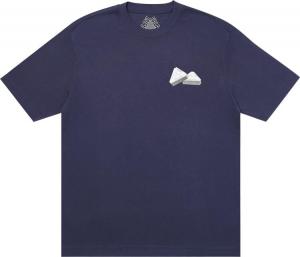 Футболка Palace Tri-Gaine T-Shirt 'Navy', синий