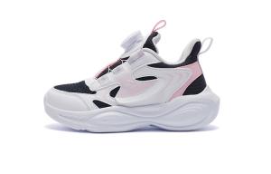 Низкие детские беговые кроссовки Pink White Kids 361°KIDS, розовый