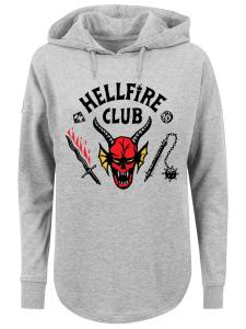 Толстовка F4NT4STIC Stranger Things Netflix TV Series, mottled grey