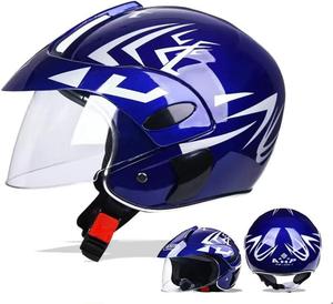 Шлем детский Dcoltmi-888 Vespa с изображением, красный