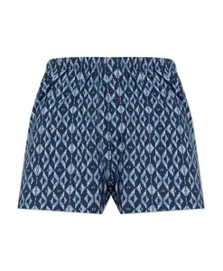 Боксерские шорты с узором Hanro, синий