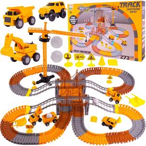 Гибкая автомобильная очередь Машины 273 элемента MalPlay