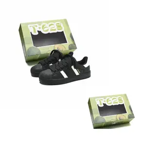 T628 Износостойкие легкие нескользящие низкие скейтерские кроссовки Unisex Black Warrior, цвет Black Warrior