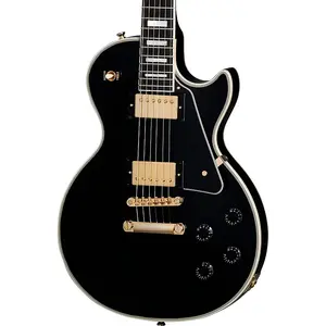 Электрогитара Epiphone Les Paul Custom (с чехлом), эбеновое дерево