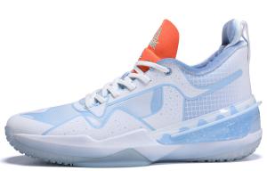 PEAK Флеш 3 снеговик амортизирующие противоскользящие и износостойкие с поддержкой покрытия мид-топ тайцзи баскетбольные кроссовки небесно-голубые