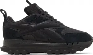 Кроссовки cardi b x wmns classic leather v2 'core black' Reebok, черный