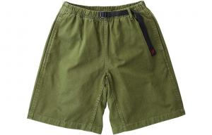 Бермуды с поясом на талии Gramicci, зеленый