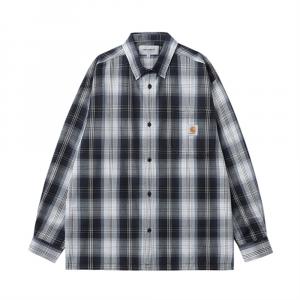 Рубашка Blanton в клетку Carhartt WIP, синий