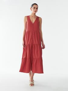 Миди платье BWLDR Polly, Lobster