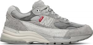 Кроссовки New Balance Levi’s x 992 Made in USA 'Grey Denim', серый