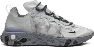 Кроссовки Nike Kendrick Lamar x React Element 55 'Pure Platinum', серебряный