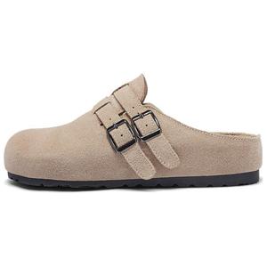 Сандалии с закрытым носком женские AGSDON, Light Khaki
