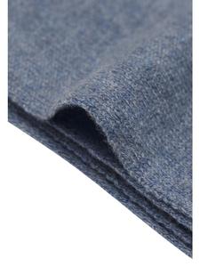 Кашемировый шарф цвета синий меланж Style Republic