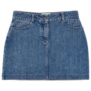 Юбка Fendi Kids Logo Embroidery Skirt, синий