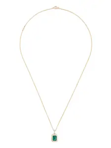 Колье Equinox из желтого золота с перидотом MAOR, золотой