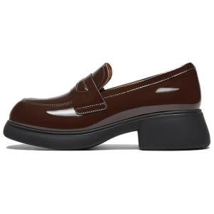 Лоферы женские, черные, темно-кофейные BASTO, Black