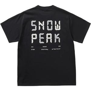 Футболка Snow Peak Jikaro Firering Table Snow Peak, Black