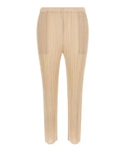 Цвета месяца, июльские брюки Issey Miyake, бежевый