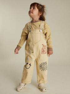 Детские комбинезоны Piper Breakfast из хлопка Claude & Co, Lemon