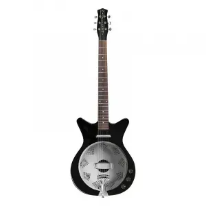 Электрогитара Danelectro '59 Resonator - черная *Малый бизнес США*