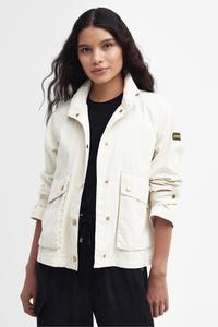 Свободная повседневная куртка Whitson из хлопка Barbour International, белый