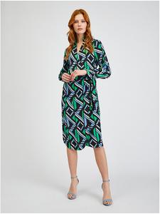 Длинное платье orsay, цвет schwarz/grün/hellblau