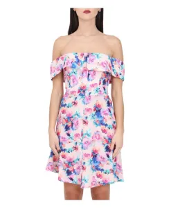 Короткое платье с застежкой-молнией Mar De Margaritas, мультиколор