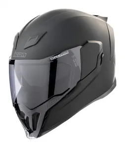 Шлем Airflite Dark Rubatone Icon, матовый черный