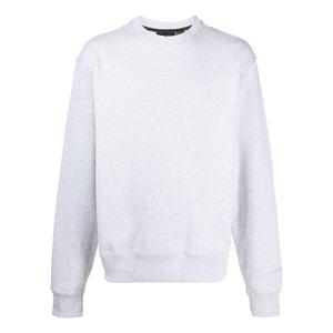 Толстовка adidas x Pharrell Williams Crossover Solid Color Round Neck Cotton Pullover Long Sleeves Gray, серый