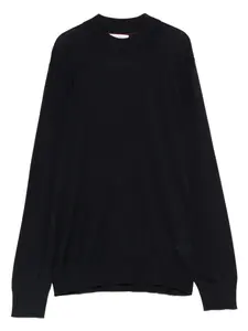 Свитер с длинными рукавами Brunello Cucinelli, синий