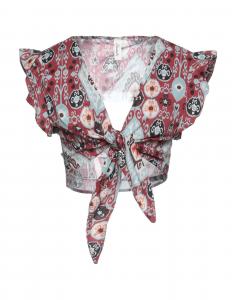 Топ Souvenir, красно-коричневый